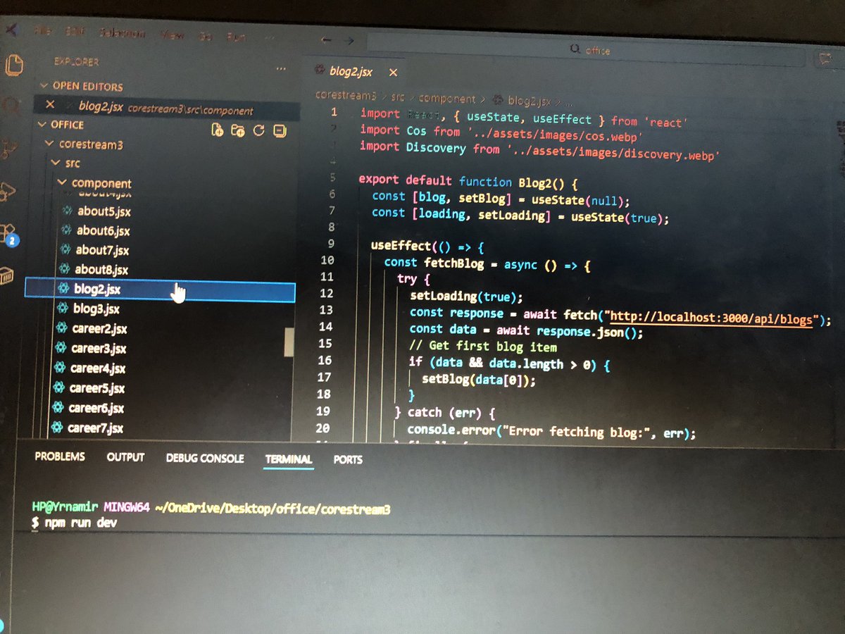 Abubaka36759287's tweet photo. Frontend dev: 90% “Why isn’t this centering?” and 10% “Oh, I’m a genius.” 🧠💻
Debugging CSS or shipping new frameworks—the goal is always better web experiences.
Founders or devs, let’s connect! 🤝
#Developer #BuildInPublic #Tech #FreelanceDev https://t.co/sEVthHs0FV