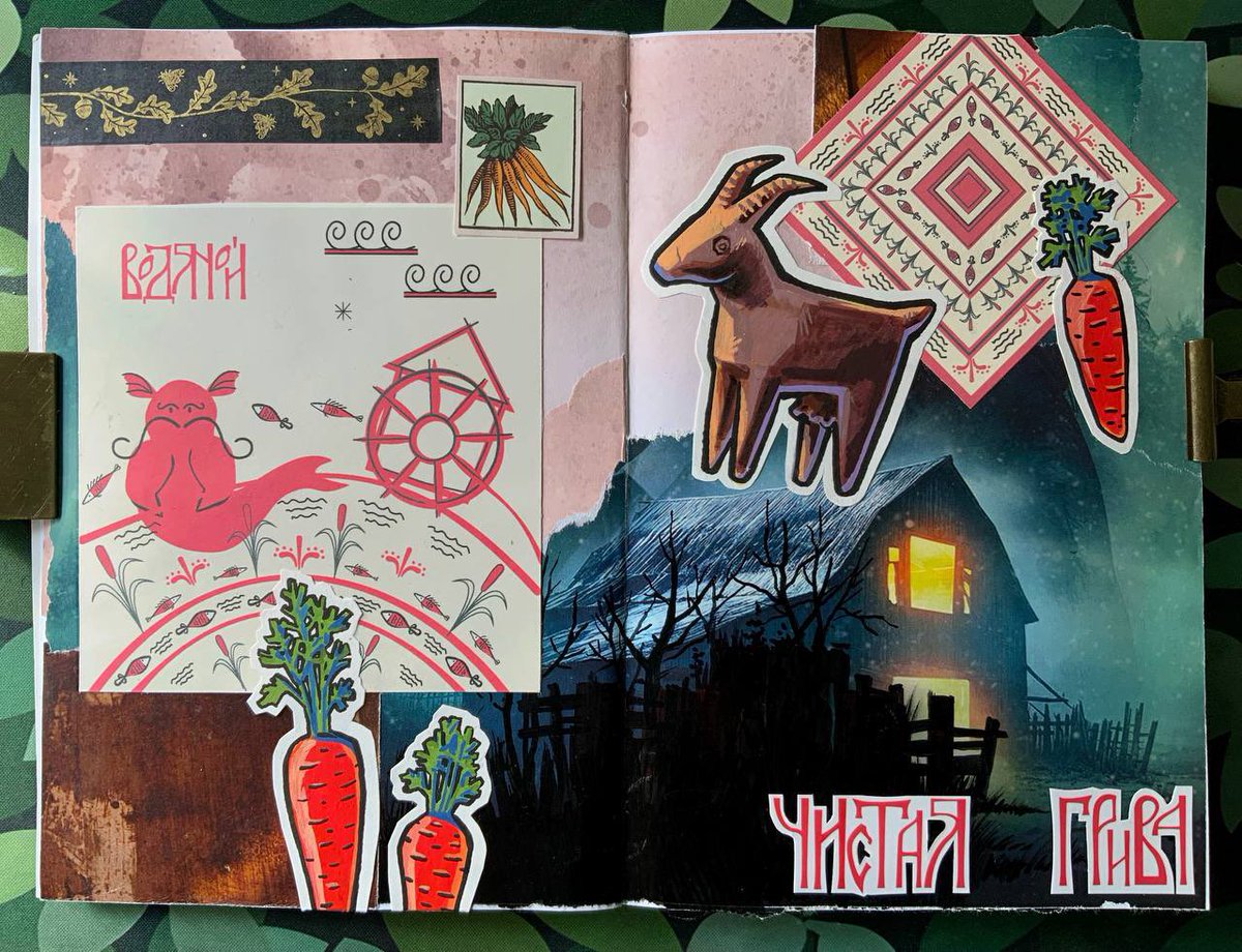 ElfTinteite's tweet photo. I'm continuing to design a notebook about the adventures of my Scoia'tael OC Deith in the world of The Witcher :)

Thanks @lubish_khleb, for the postcards and font, they fit perfectly into the collage *_*

#art #Witcher #collage #scrapbooking https://t.co/VGp46N1bqJ