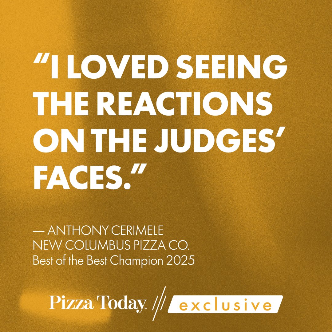 Pizza Today tweet media