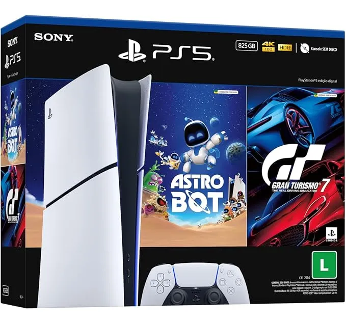 ofertasday360's tweet photo. Mega Oferta Mercado Livre 🔥
Console Playstation®5 Slim Digital - Pacote Astro Bot E Gran Turismo 7 - Branco

R$ 3.430 🛒
ou R$3.689 em 10x R$368,90 sem juros💳

https://t.co/fCgFVk2zLA

#ps5 #mercadolivre #ofertas https://t.co/gZTu35EijS