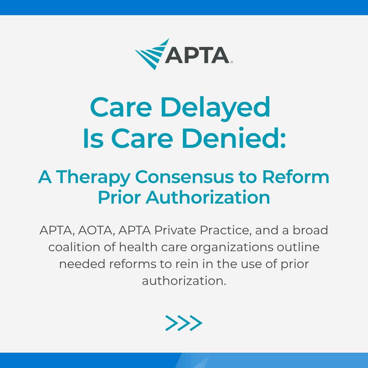American Physical Therapy Association (APTA) tweet media