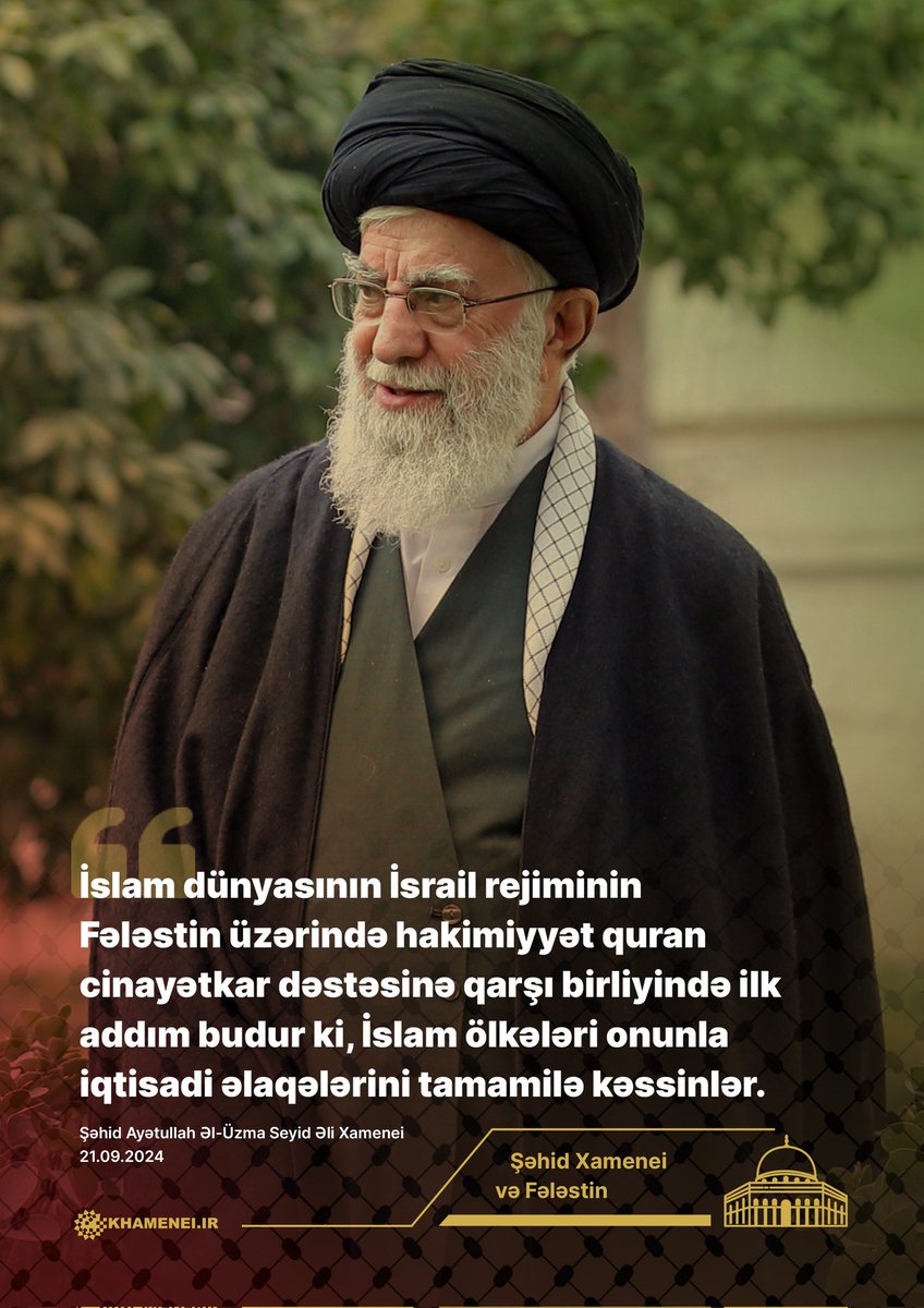 Ayətullah Seyid Əli Xamenei tweet media