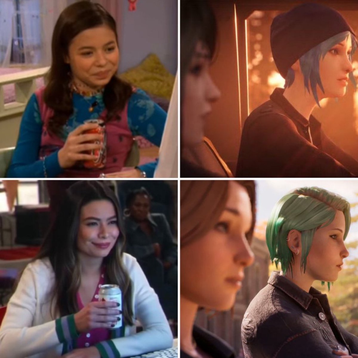 Max &amp; Chloe reunite this week 🦋📸💙

#LifeisStrange