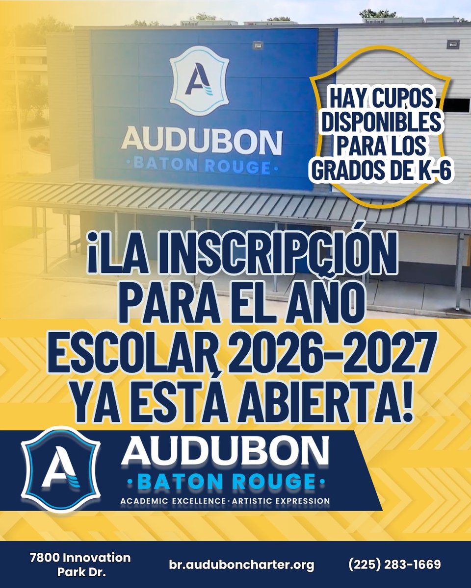 AudubonCharterBR tweet media