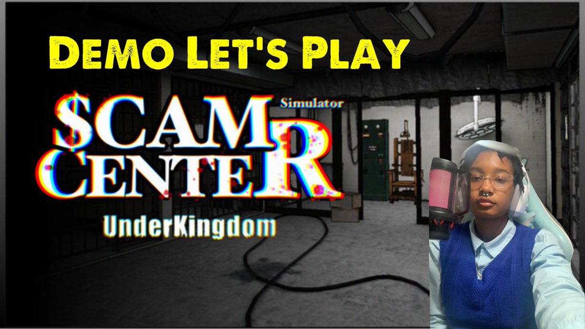 Demo Let's Play: Trynna Make A Quick Buck In "Scam Center Simulator: Und... youtu.be/Nn49DDR9VnM?si…