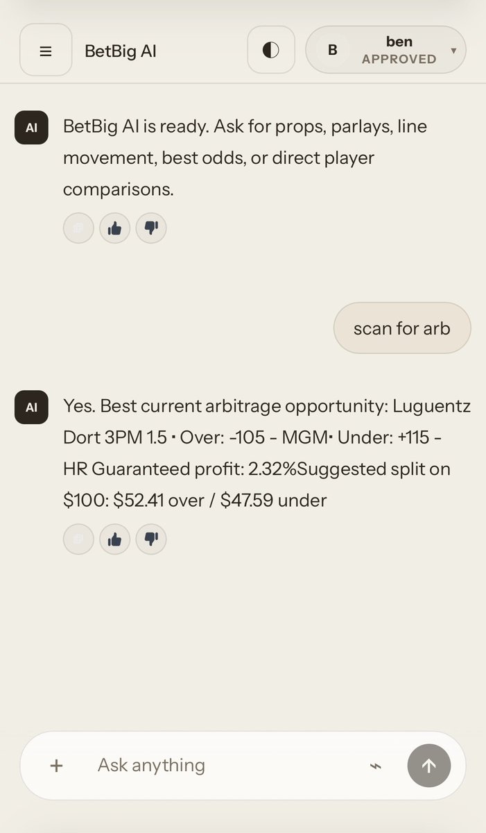 BetBigAI tweet media