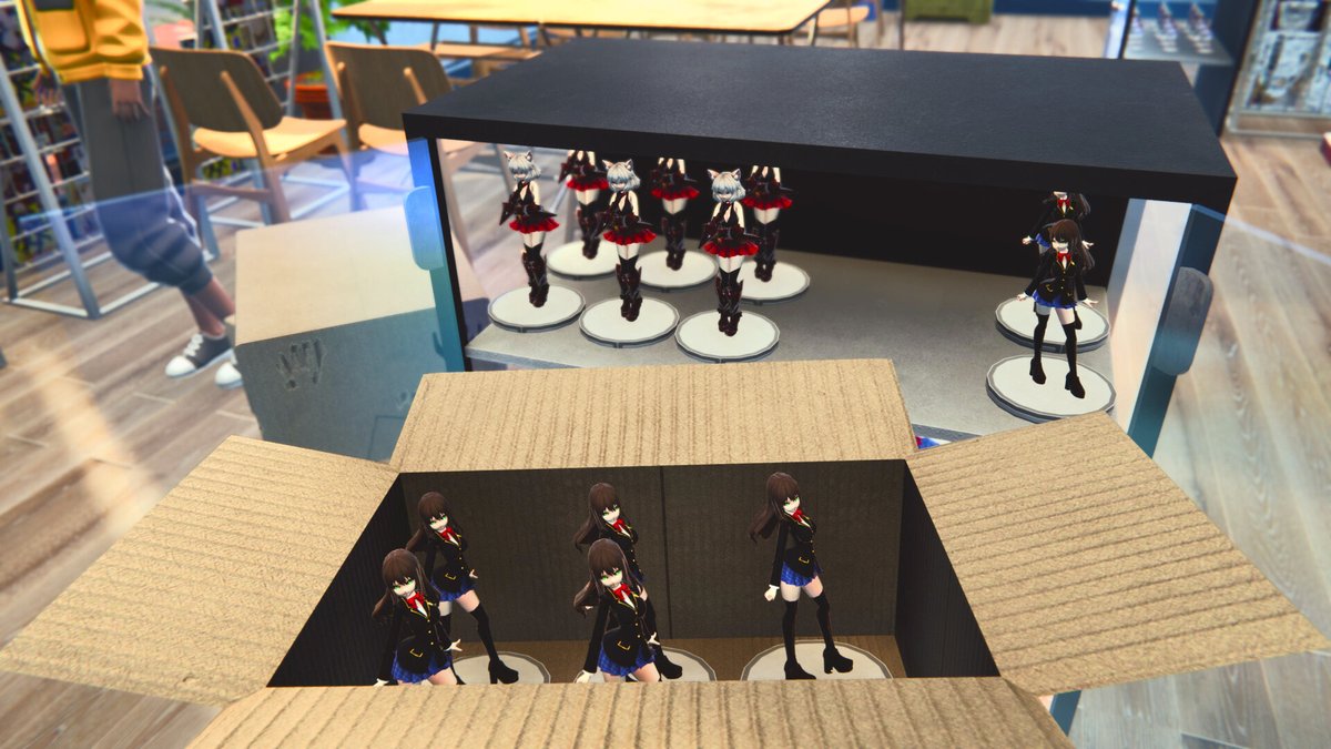 BlueandQueenie's tweet photo. In this indie Steam demo game you and up to 3 friends run your very own Anime Shop where you'll stock, upgrade and sneak profits into your own anime battle card deck!!

Steam Demo is up now and its great!!!

🎮 Anime Shop Sim https://t.co/aDoxqxi0DO https://t.co/m7EYnwRqFo