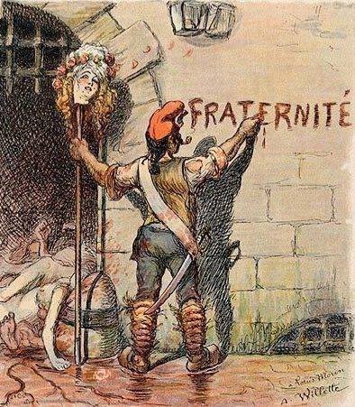 Svegliatevi: chi ha votato è solo un coglione utile al sistema. Vi hanno venduto la favola di Liberté, Égalité, Fraternité per spingervi a ghigliottinare i sovrani che vi proteggevano dagli usurai. 

Risultato? Avete scambiato un Re con un banchiere.

1/3