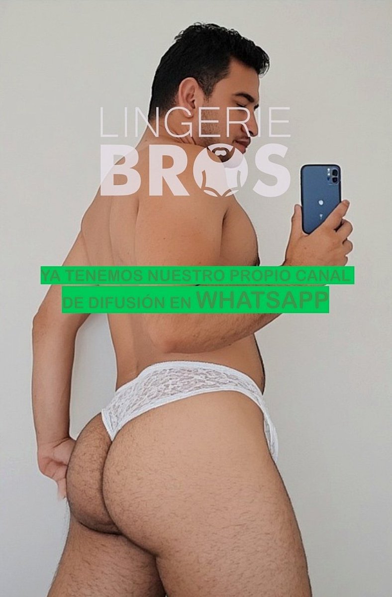 Men wearing lingerie tweet media