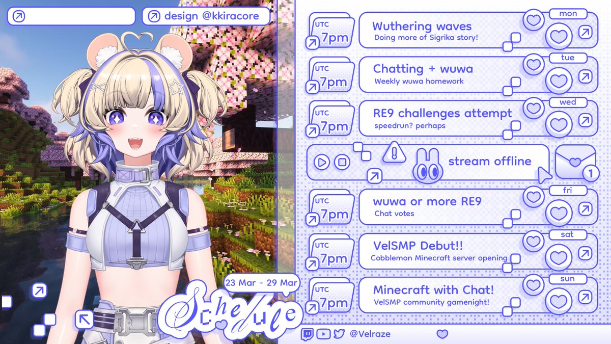 velraze 👾💫 Vtuber tweet media