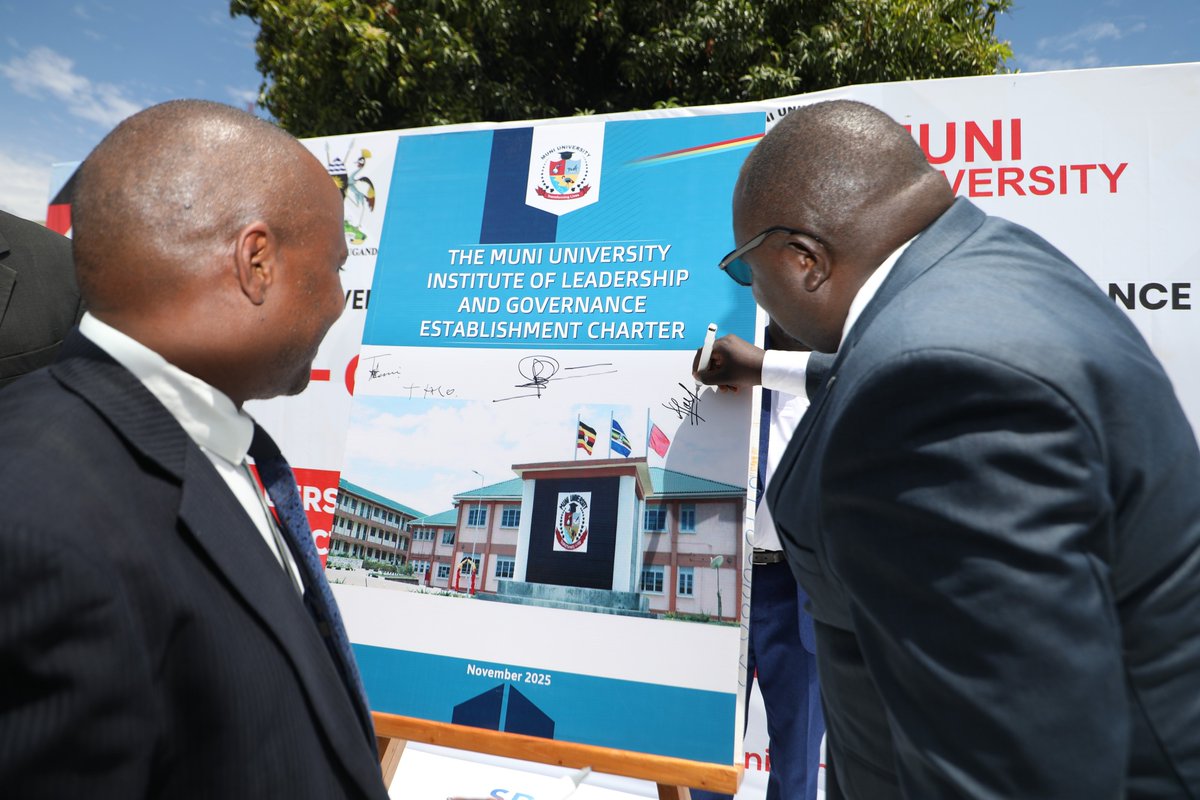 Muni_University's tweet photo. #MuniUniversity #LeadershipMatters #Governance #WestNile #Uganda #Innovation #TransformativeLeadership #PublicService #CapacityBuilding #InstitutionalStrength https://t.co/udmIPR9iKt