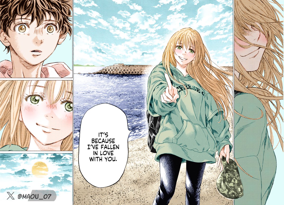 maou_07's tweet photo. 🎨 Ao Ashi • Coloring •🎨

Hana Ichijō💛/ Ashito Aoi🤎

#manga #mangacoloring #aoashi #hanaichijou #ashito #ashitoaoi #アオアシ #aoiashito #hana #ichijouhana https://t.co/uk0O3hrZD9