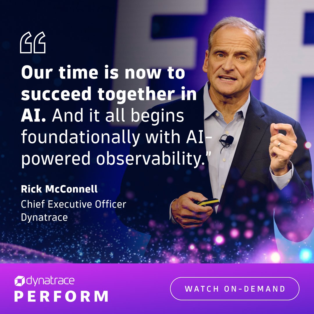 Dynatrace tweet media