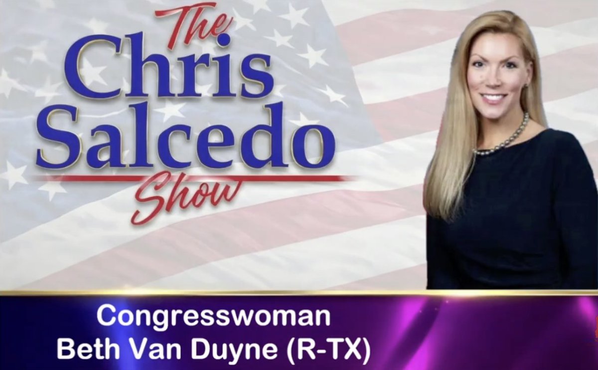 Congresswoman Beth Van Duyne tweet media