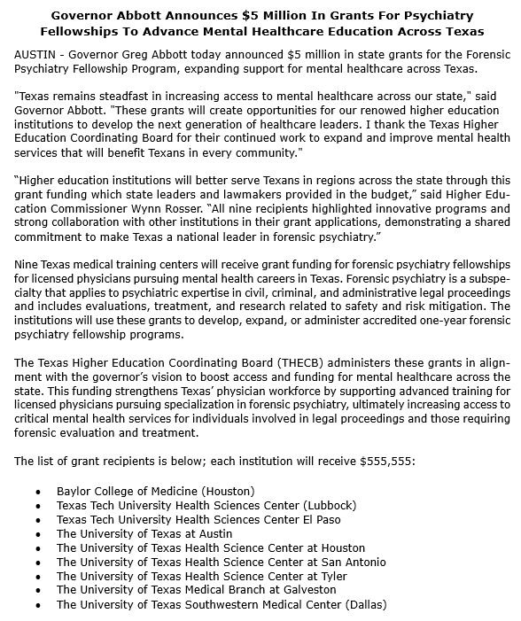 Governor Abbott Press Office tweet media