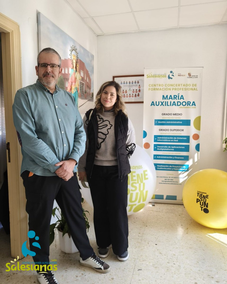 Salesianas León Centro de F.P. María Auxiliadora tweet media