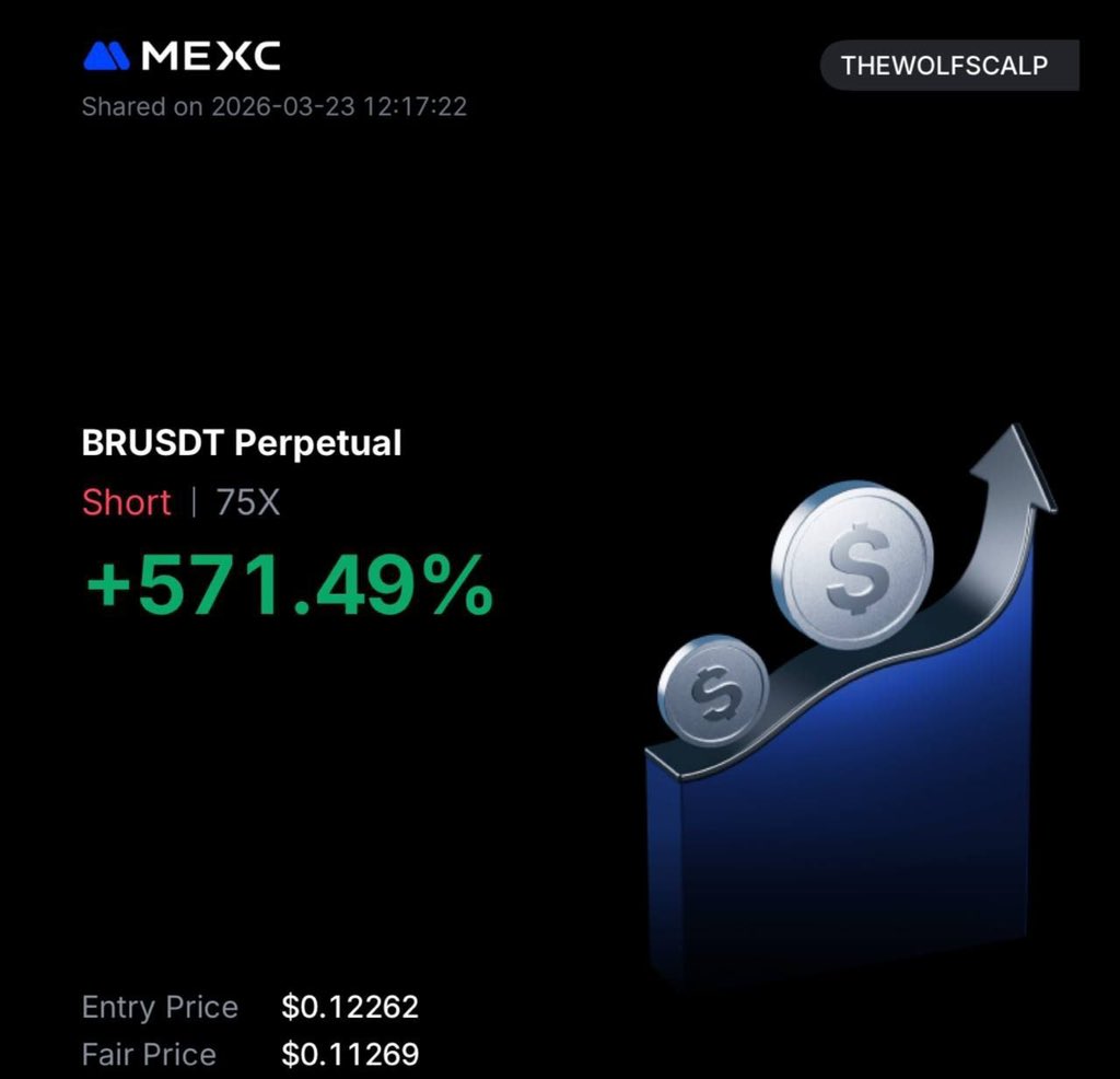 CayneA6550's tweet photo. VIP TRADE RESULT

💵#BR/USDT Take-Profit Target 2👍Achieved ALHAMDULILAH with the Profit of: +571.49% Close 90% Now
Period: 09 minutes⏰ https://t.co/jbqxKW8fRZ