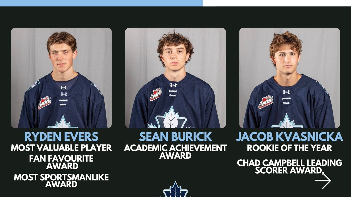 PentictonVees's tweet photo. Our award winners for the Inaugural season! https://t.co/90OBazkwzf