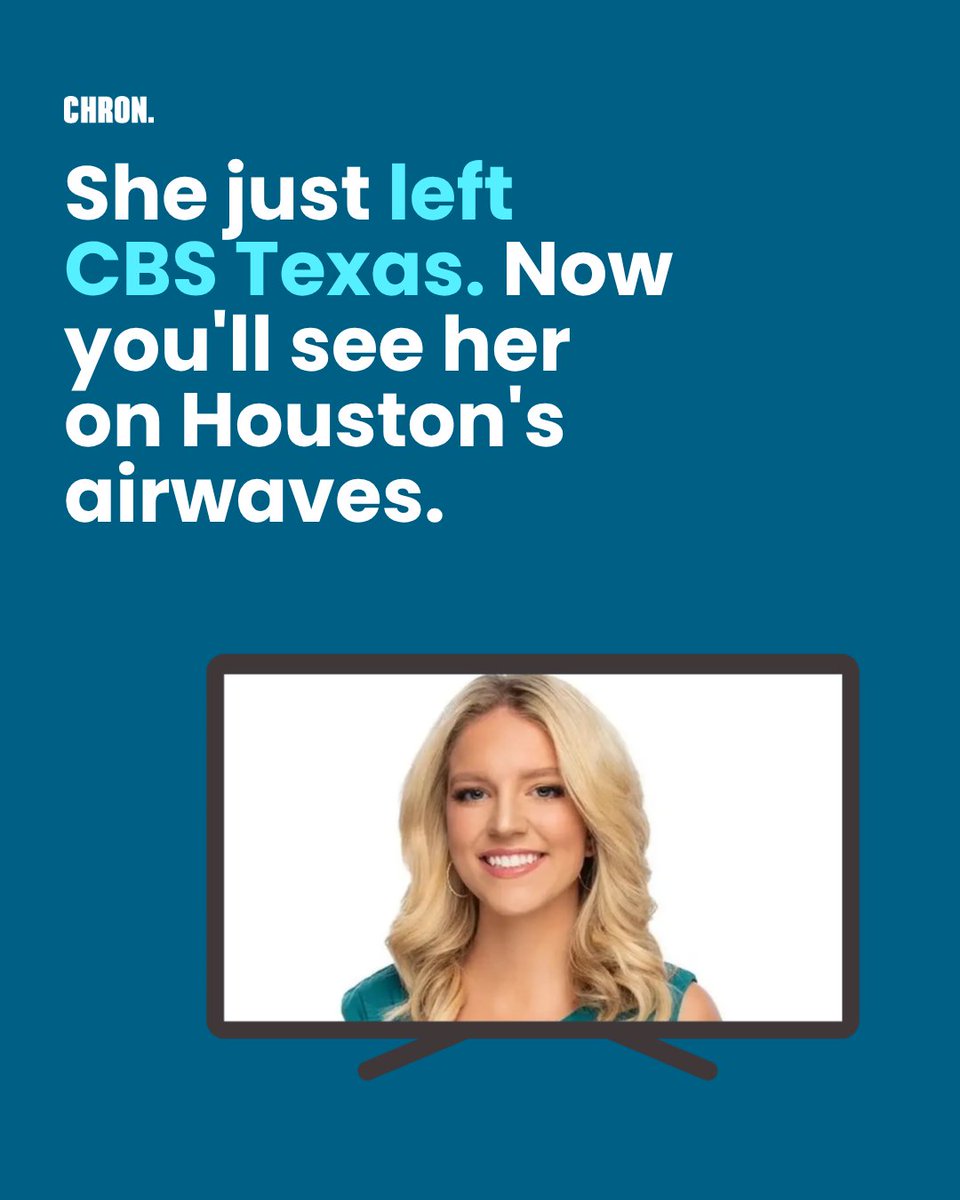 📺️ A familiar North Texas TV face is heading to Houston. A former CBS ...