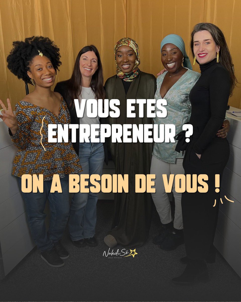 naledi_so's tweet photo. Pour le prochain tournage d’Instant Business, nous recherchons des entrepreneurs prêts à venir débattre autour de sujets business qui font souvent réagir ✨

Le formulaire d’inscription : https://t.co/uXEMdCFBT2 https://t.co/Z4cPo8rNBg