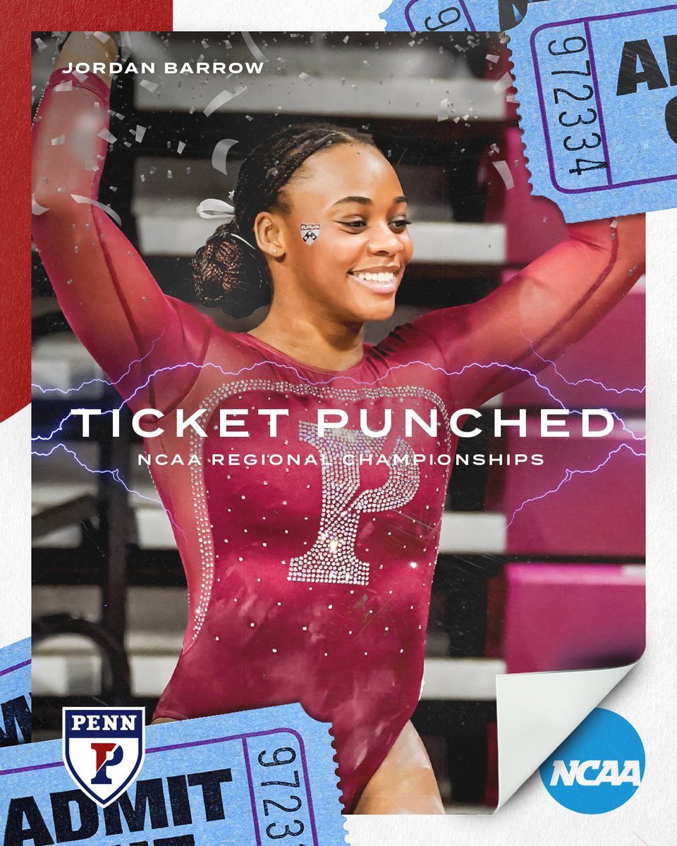 Penn Gymnastics tweet media