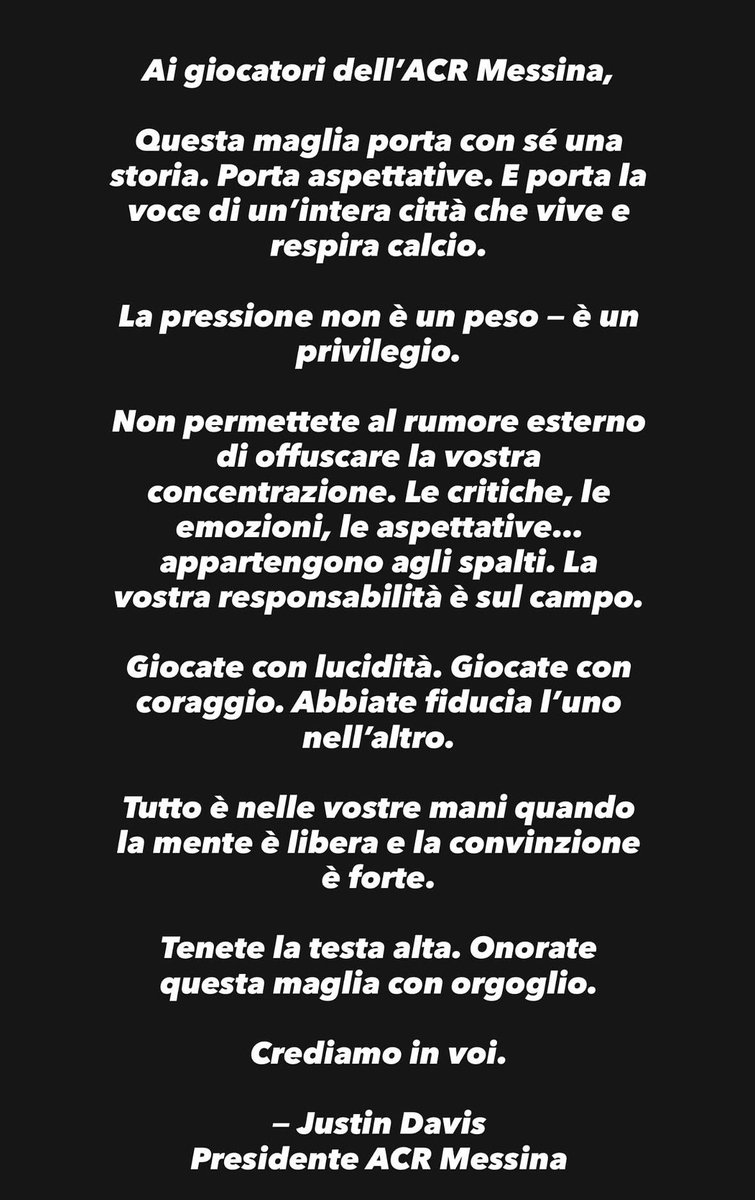 L’immancabile storia su Instagram di Davis.