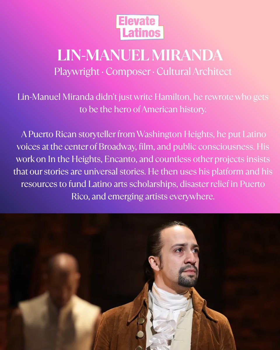 ElevateLatinos's tweet image. Influential Latino Leaders to Follow PT.3 #Latinos #LeadershipMatters #whotofollow #elevatelatinos