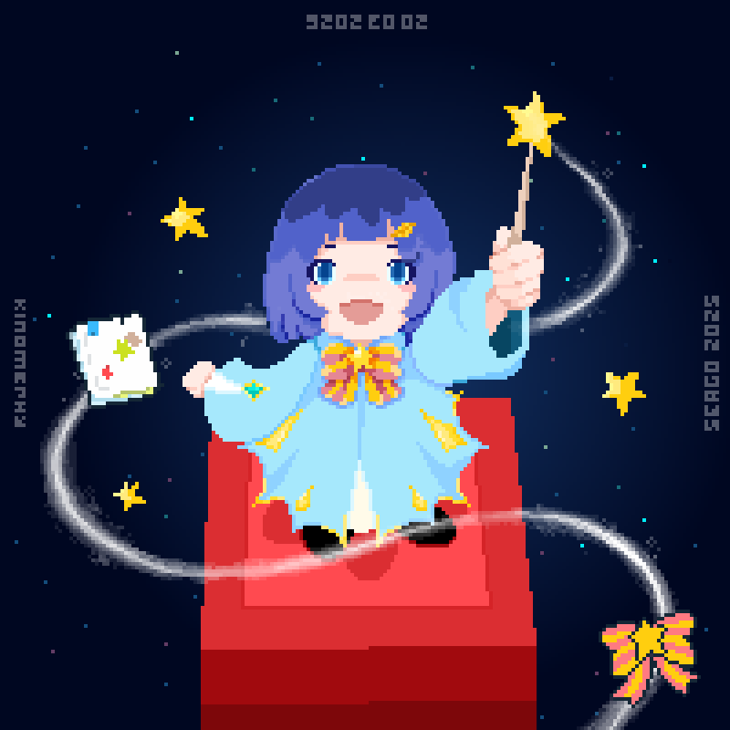 KinomePhy's tweet photo. Dropping another cute art of Memento Dawn by @depagames because I wasn't satisfied with the previous one 🥲

It's a super cute isometric puzzle game that tickles my cozy brain, so please give them a follow and wishlist their game~

#pixelart #indiegame #fanart #mementodawn https://t.co/y9mTsMATkX