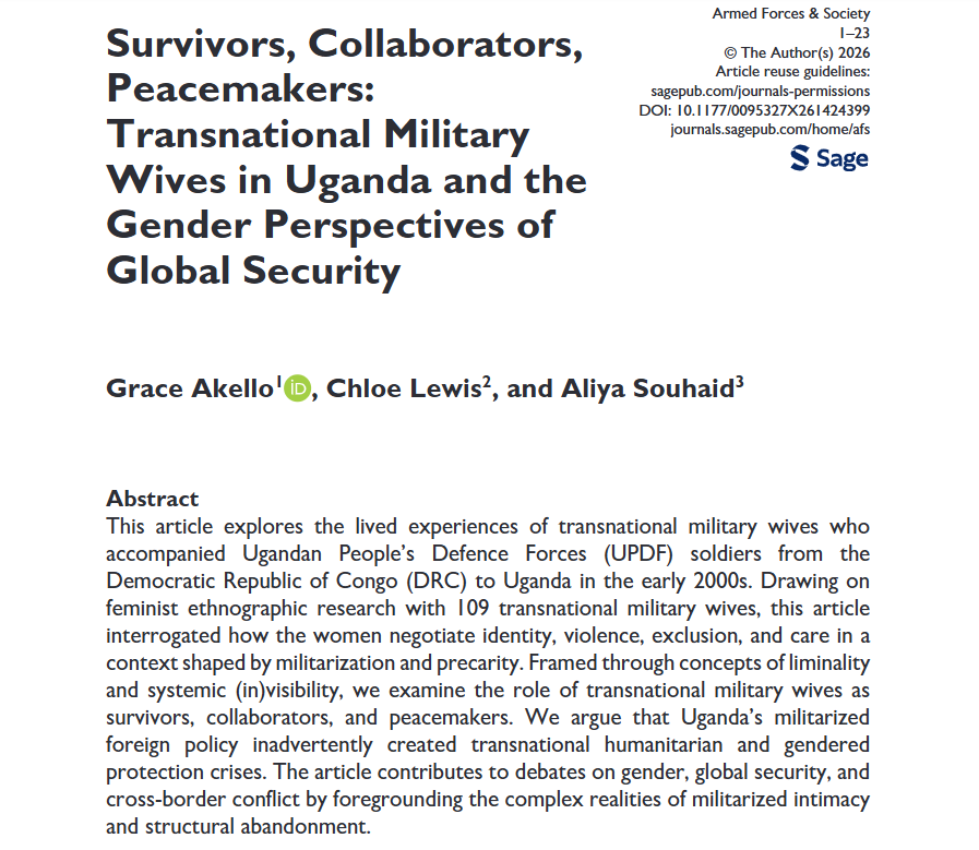 Armed Forces & Society tweet media