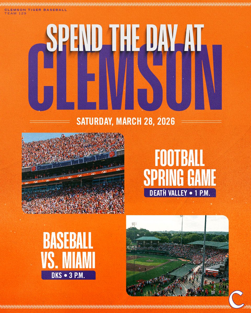Clemson Baseball tweet media