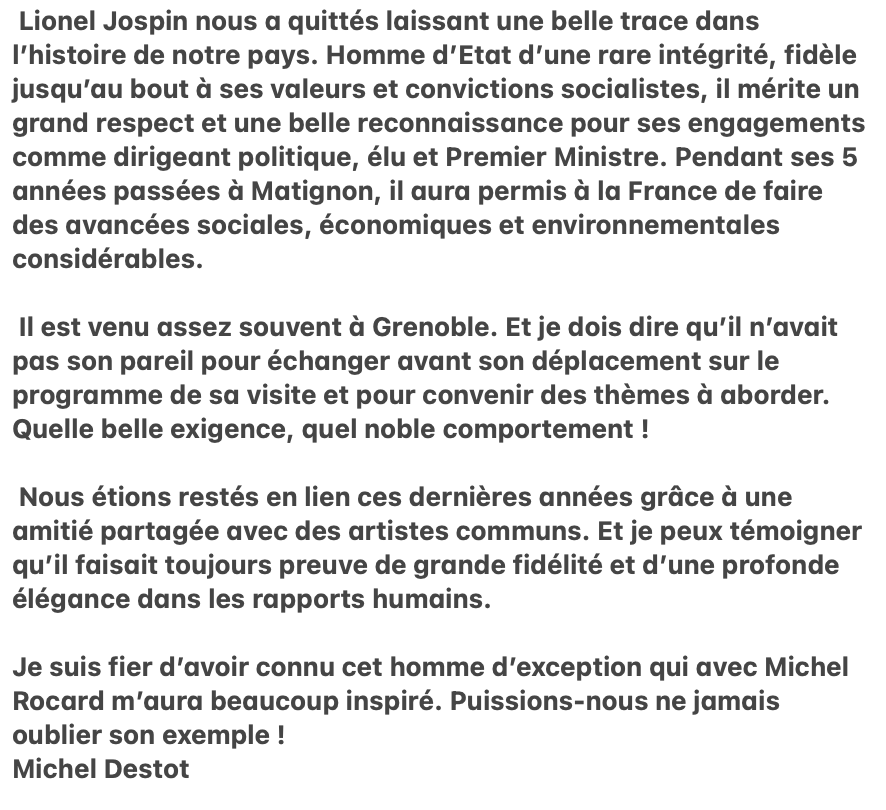 Michel Destot tweet media