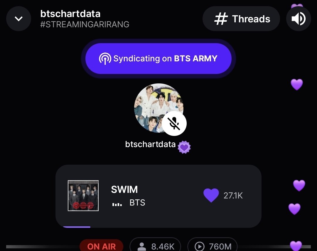 Ocean_Life_20's tweet photo. @btschartdata #STREAMINGARIRANG https://t.co/EVkunAUOup