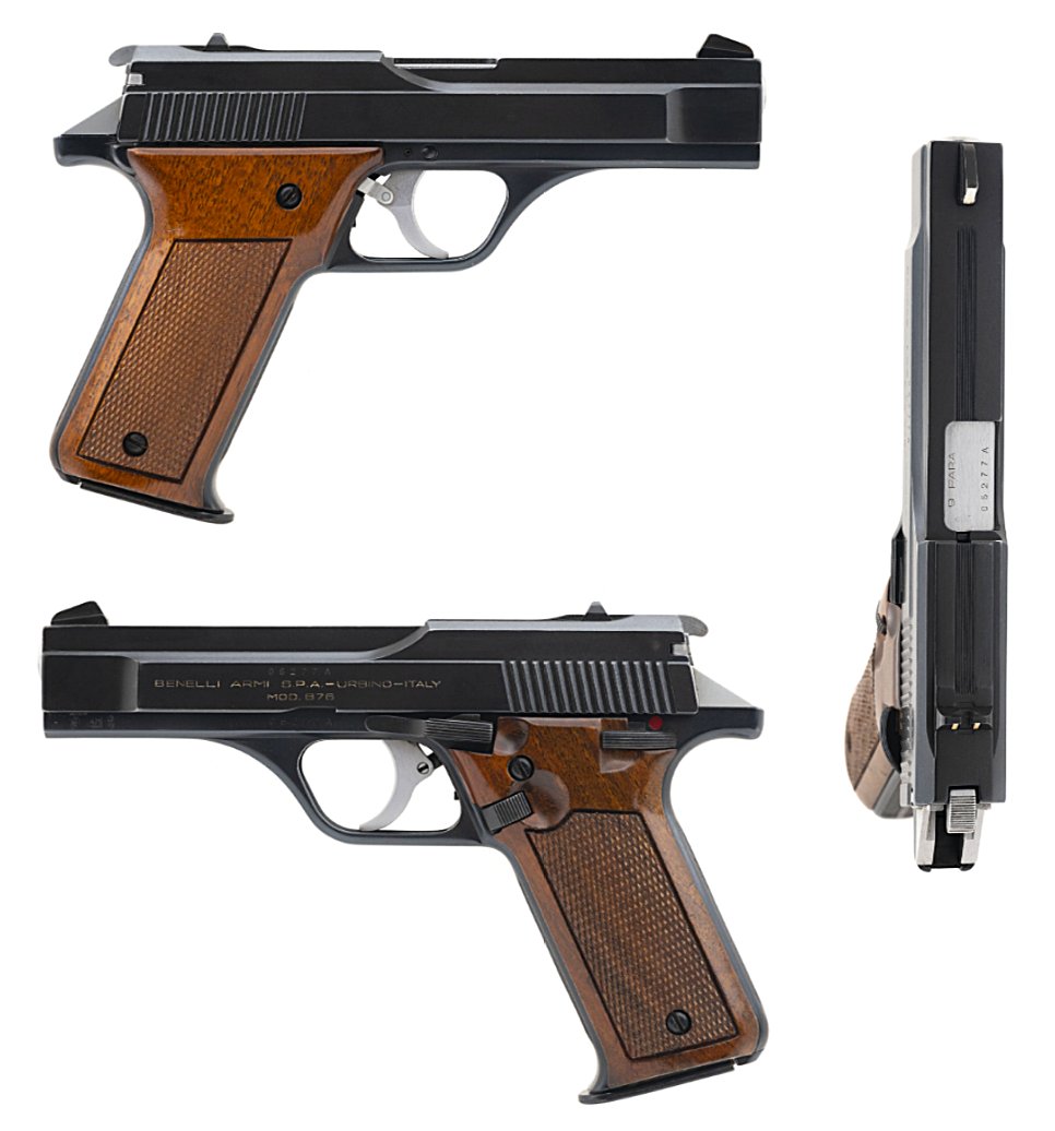 AutoMagArchive's tweet photo. 1981 Benelli Model B76 9mm https://t.co/Gskak7efC3