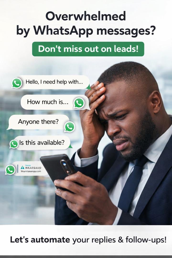 Debbie469670431's tweet photo. Most businesses don’t lack leads…
They lack systems.

Slow replies.
No follow-ups.
Lost sales.

Automation fixes that.
Same leads. Better results. https://t.co/j5GHHNuBiK