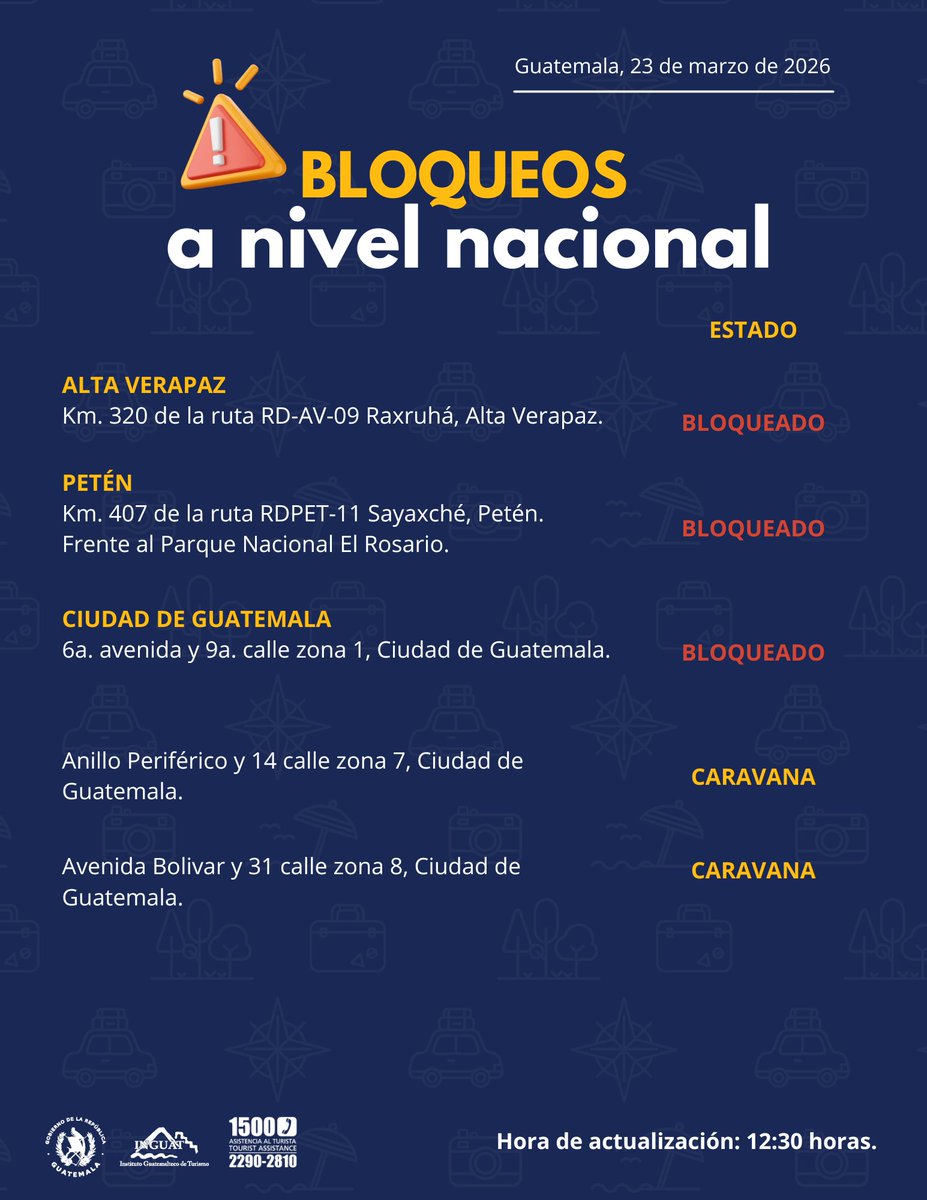 Asistencia Turística 1500 tweet media