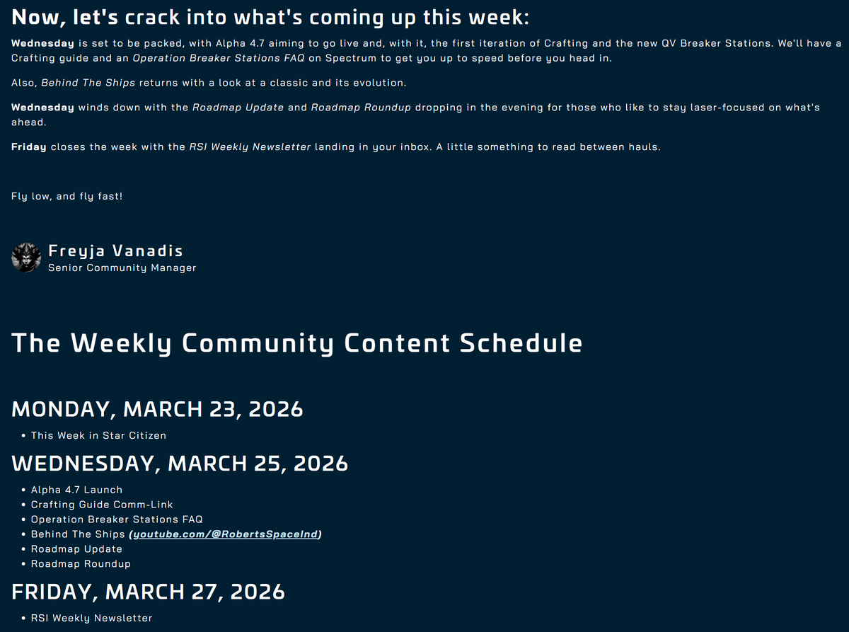 Beyond the Verse | Star Citizen tweet media