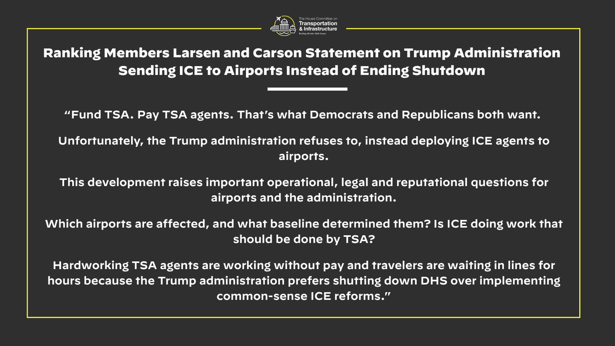 Committee on Transportation and Infrastructure tweet media