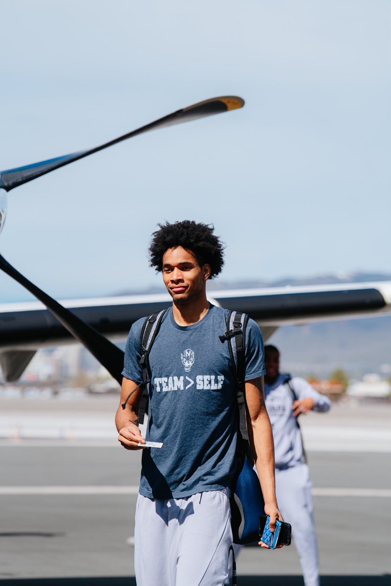 NevadaHoops's tweet image. Next stop ✈️ Auburn 

#BattleBorn | #PackParty