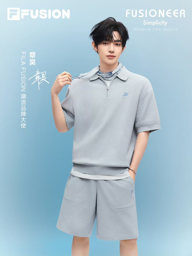 AND2BLETR's tweet photo. [📸] #FILAFUSION Çekiminden #ZHANGHAO!!

#AND2BLE #앤더블 #장하오 #章昊 #FILA https://t.co/N43dH73kha