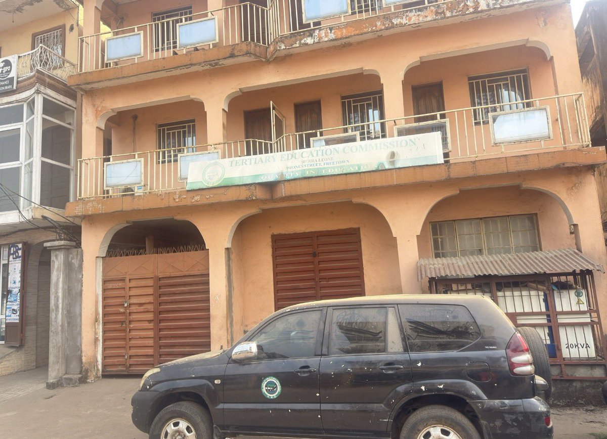 thomasd05987132's tweet image. Sierra Leone’s Tertiary Education Commission #TEC has now been closed for 4 months on the orders of the Minister of Technical and Higher Education @WurieHaja because staff of the commission signed a petition of vote of no confidence on Chairman of the Commission #ProfAlghali.