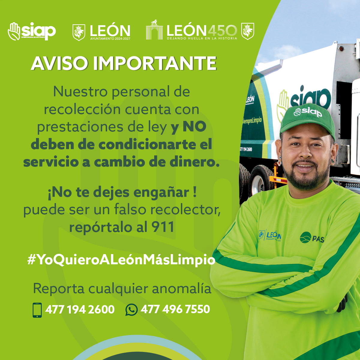 SIAP León tweet media