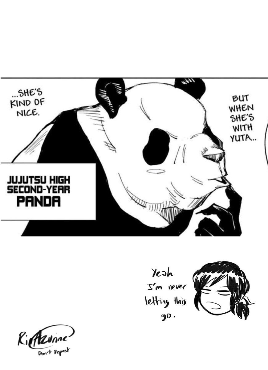 paintedko's tweet photo. maki fixes his collar, blushes because of him, is right next to him when he wakes up, and is ‘nicer and softer’ because of him. she also CHOSE to marry him and have a life with him btw. but sure it’s ’one sided.’ okay. right……. https://t.co/5VEQnyxzk2