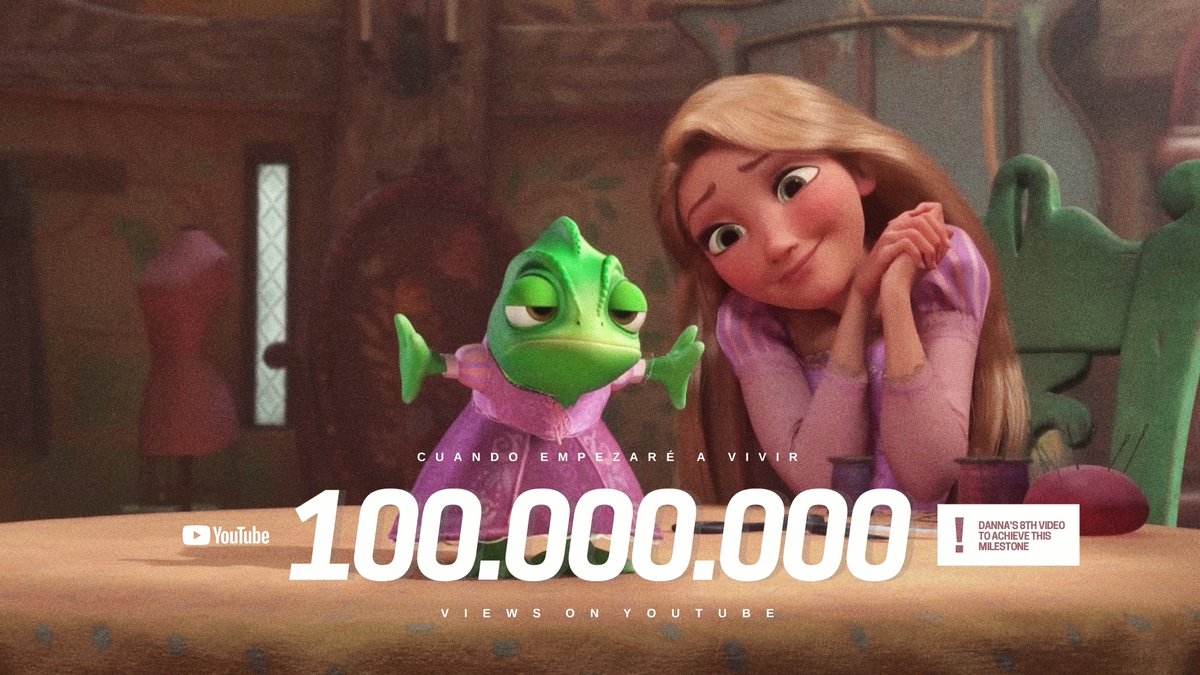 "Cuándo Empezaré A Vivir" de Danna ha superado 100 MILLONES de views en YouTube!

— Es el octavo video de la mexicana con mayor número de visualizaciones en la plataforma.