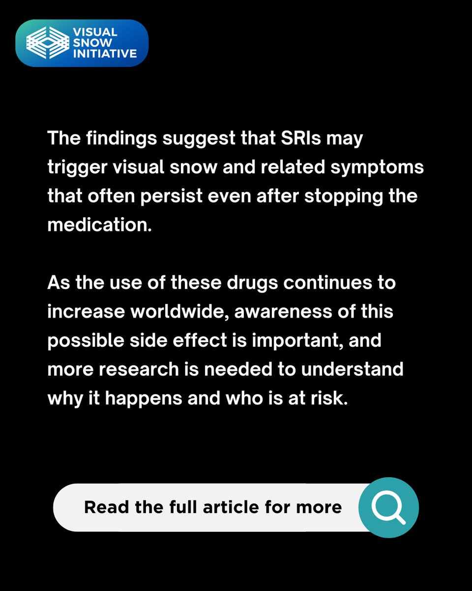 Visual Snow Initiative tweet media