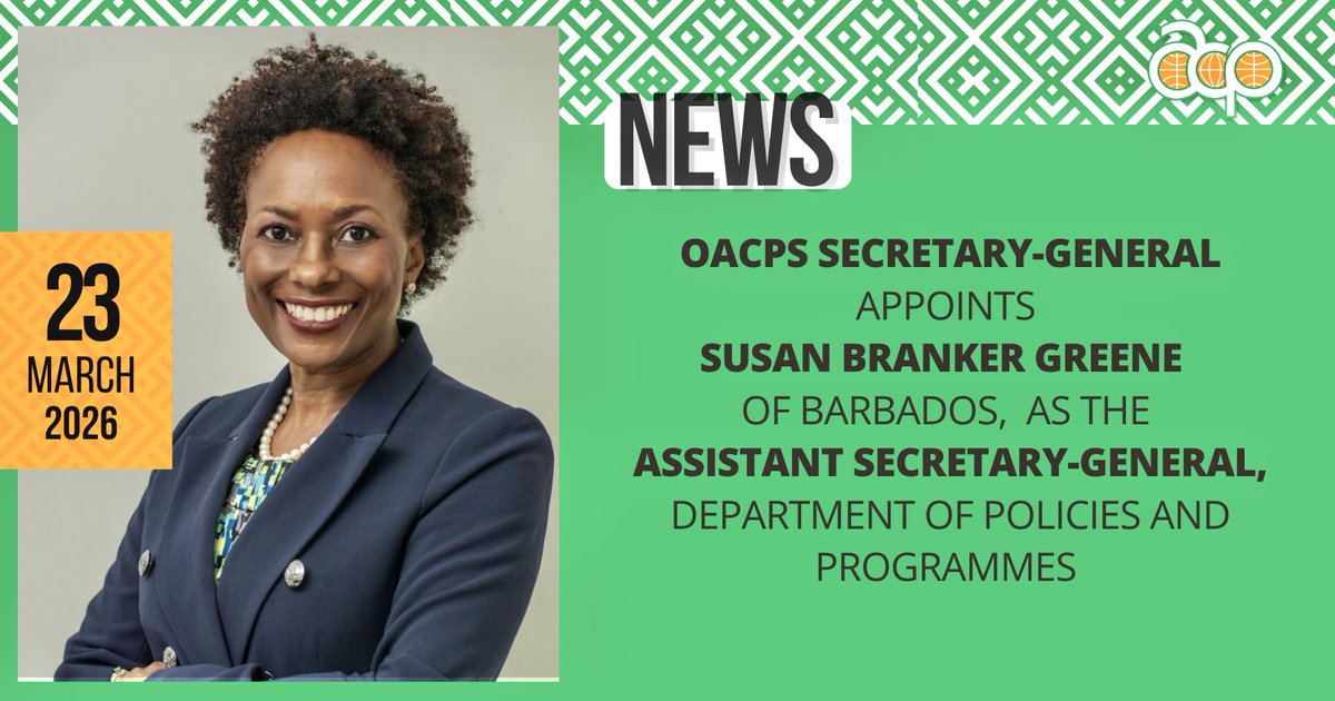 OACPS Secretariat tweet media