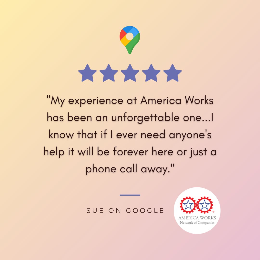 AmericaWorksNat's tweet photo. Did you know we offer retention benefits that go beyond just job placement? Our clients know that if they ever need help we are just one phone call away. https://t.co/pSeCWgfFnf