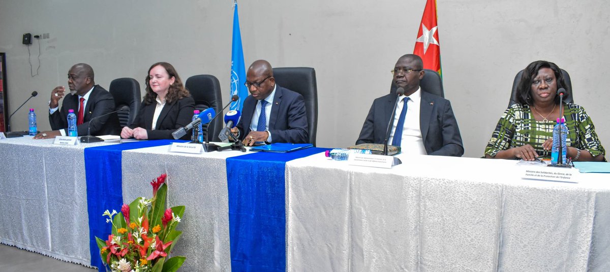 Ministère de la Sécurité - Togo tweet media