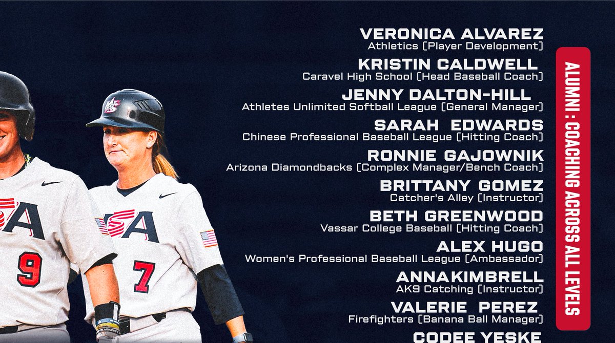 USA Baseball WNT tweet media