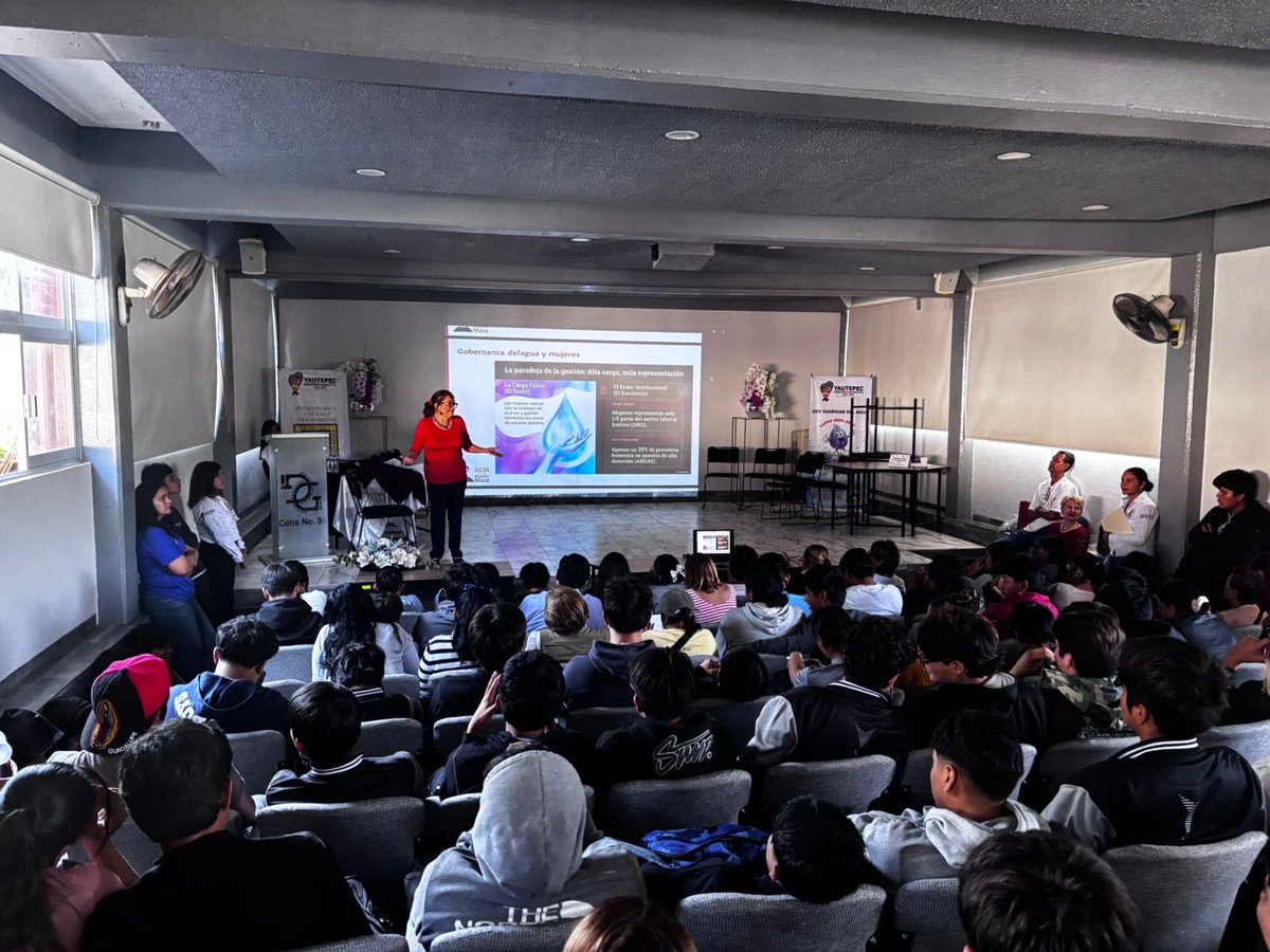 ConaguaOCBalsas's tweet photo. 💧 En Yautepec, #Morelos, participamos en el foro “Mujer: el eco de tu voz en un mundo hídrico”, en el marco del #DíaMundialDelAgua.  

En México, el agua es un derecho, no una mercancía. Trabajamos para que todas y todos tengan acceso al agua. 
#CulturaDelAguaEs justicia social https://t.co/UBodEJuKpQ