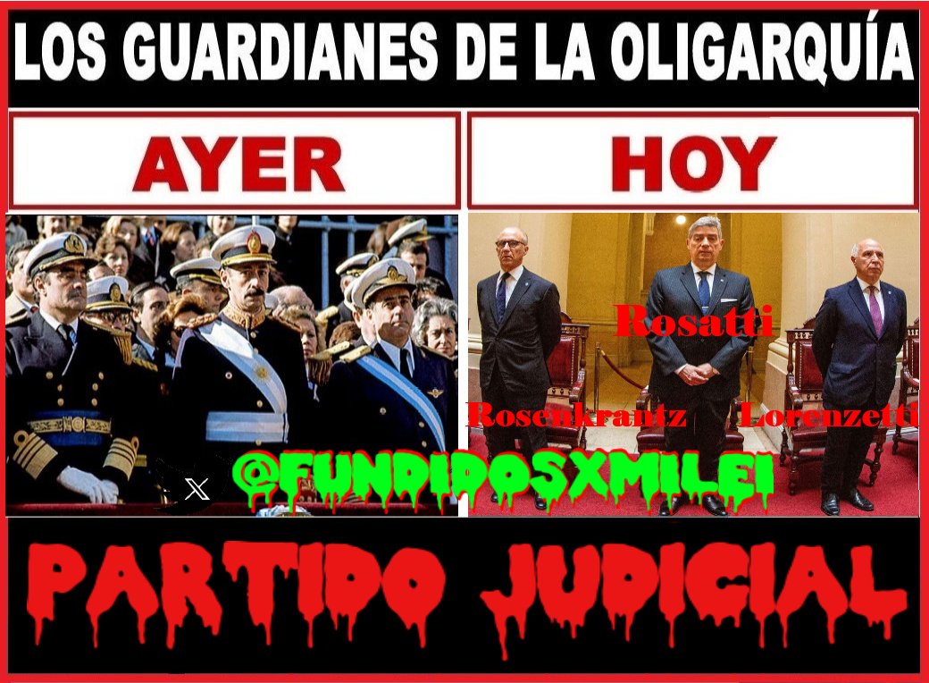 ☠️La Dictadura cívico Militar en algunos números:

✅ Duró 2818 días.
✅ Hubo 4 Presidentes: Videla, Viola, Galtieri y Bignone.
✅ Pasaron 2 mundiales, 2 juegos olímpicos y 3 papas.
✅ Se cerraron 20.000 fábricas. 
✅ Se abrieron 340 centros clandestinos de detención.
La deuda